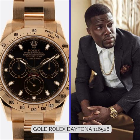 kevin hart gold rolex|kevin hart watches.